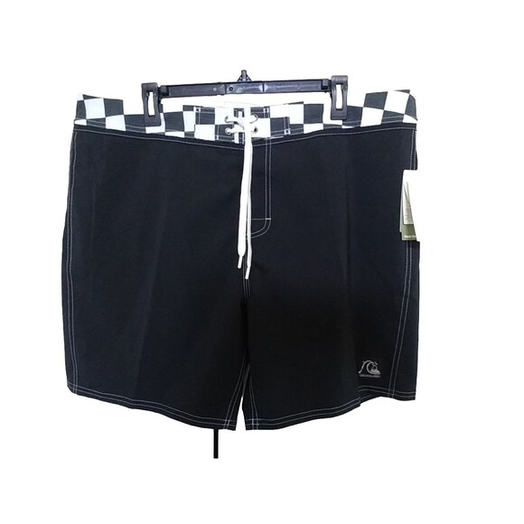 💥NWT💥 QUIKSILVER Men's Original Straight Leg 18" Boardshorts Checkerboard - Picture 6 of 15